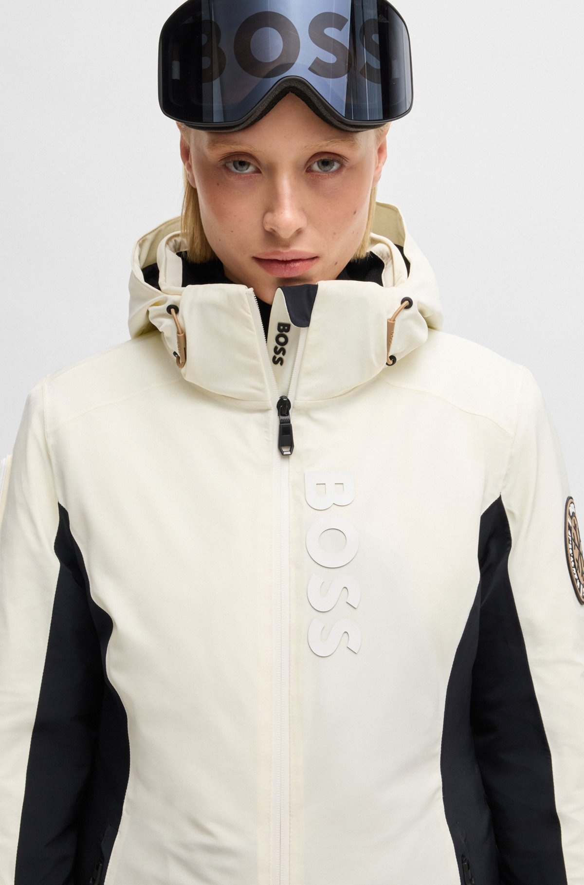 BOSS SKI WATER-REPELLENT JACKET WITH CARRYING STRAPS - 5