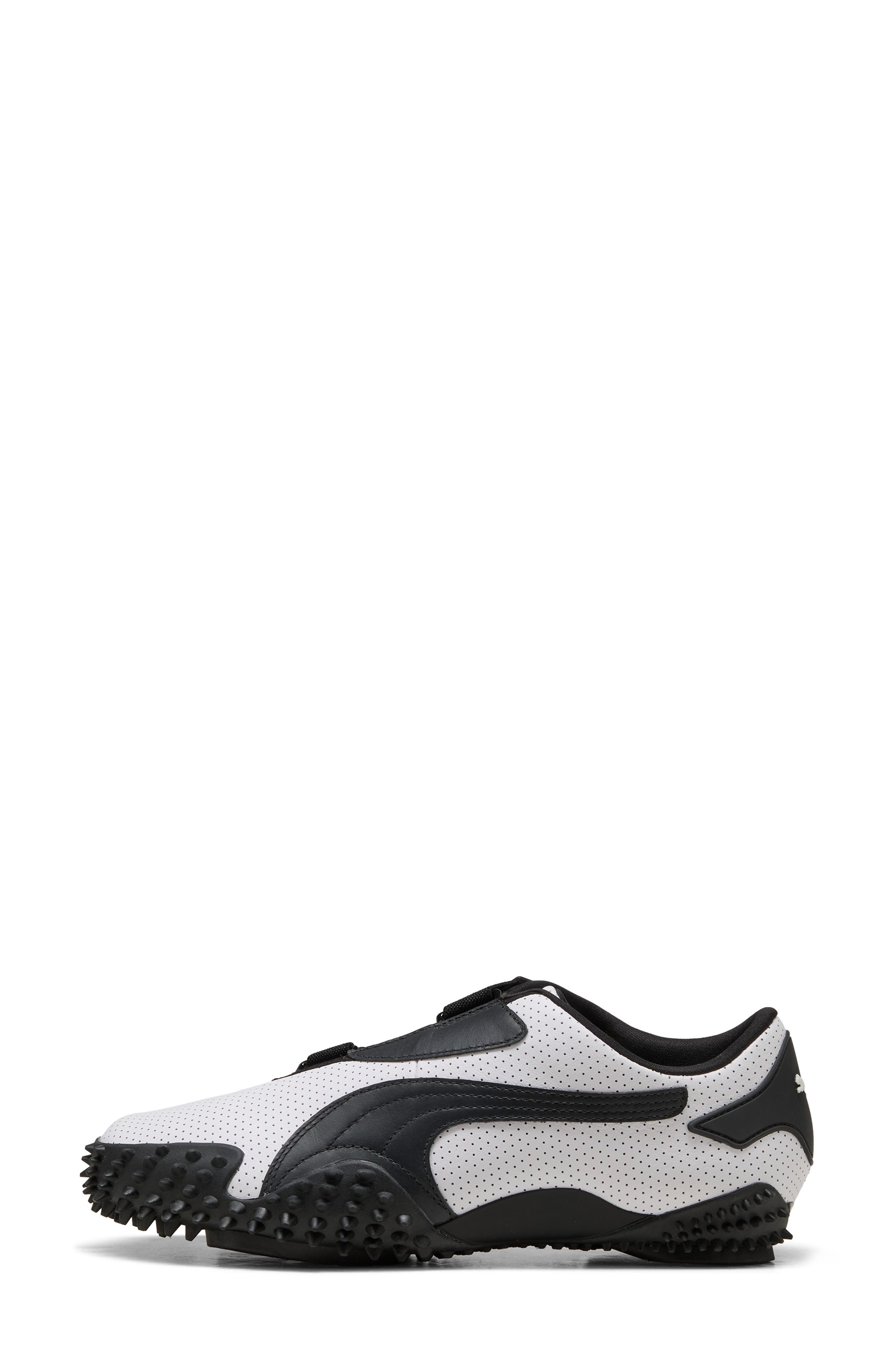 PUMA Mostro Perforated Sneaker in Puma White/Puma Black at Nordstrom - 4