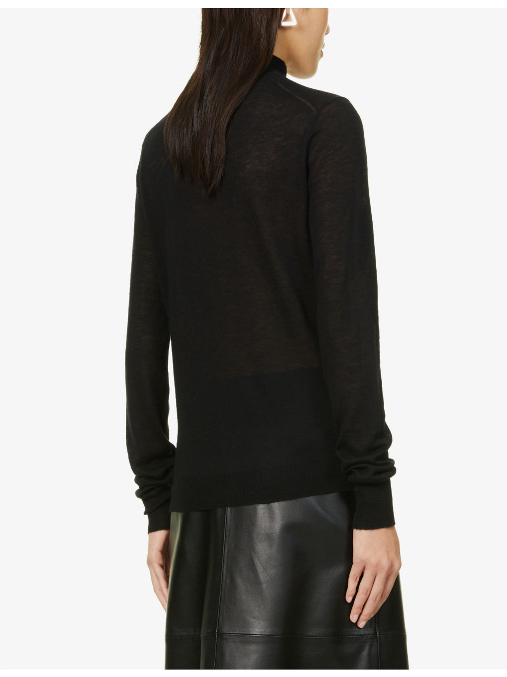 Cashair high-neck cashmere jumper - 4
