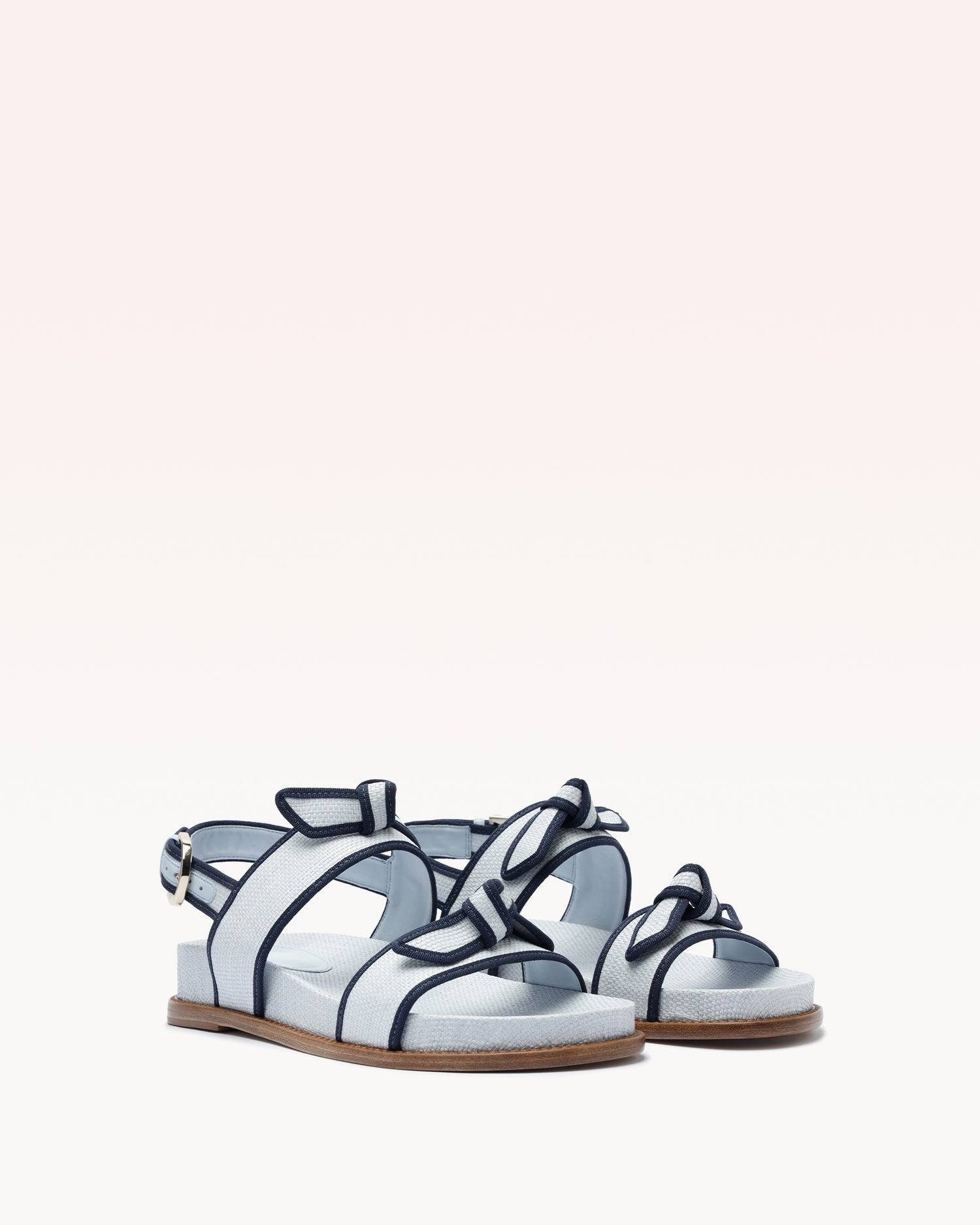 GROSGRAIN RAFFIA SPORT SANDAL - 2