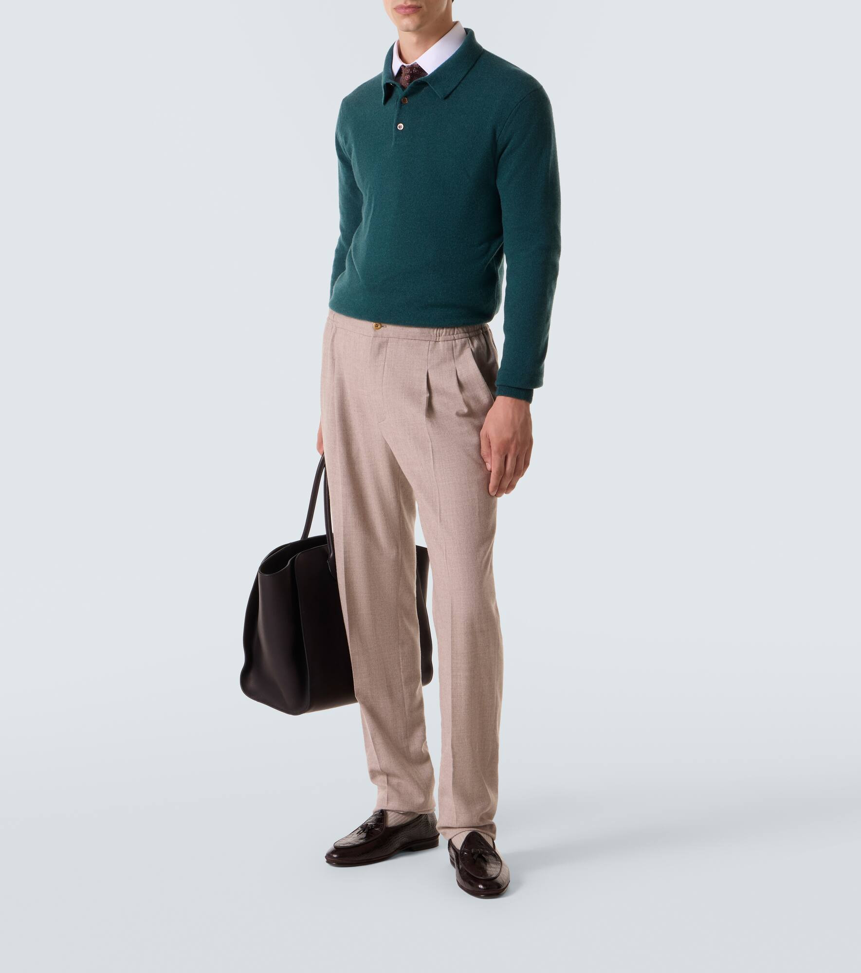 Marfy croc-effect leather loafers - 2