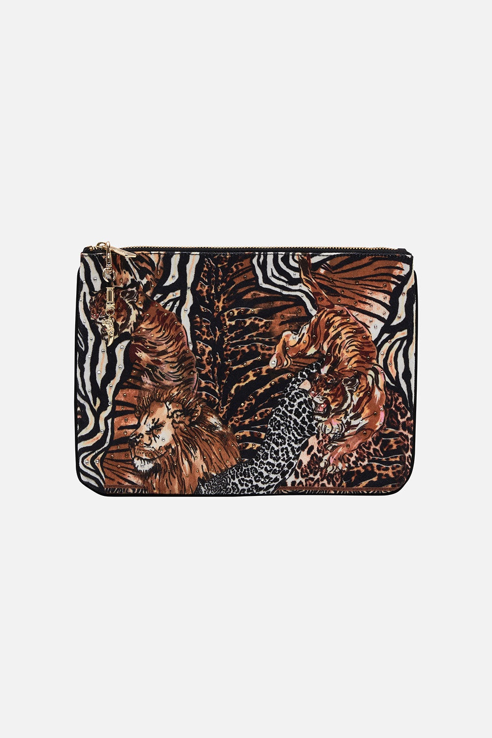 SMALL CANVAS CLUTCH - 1