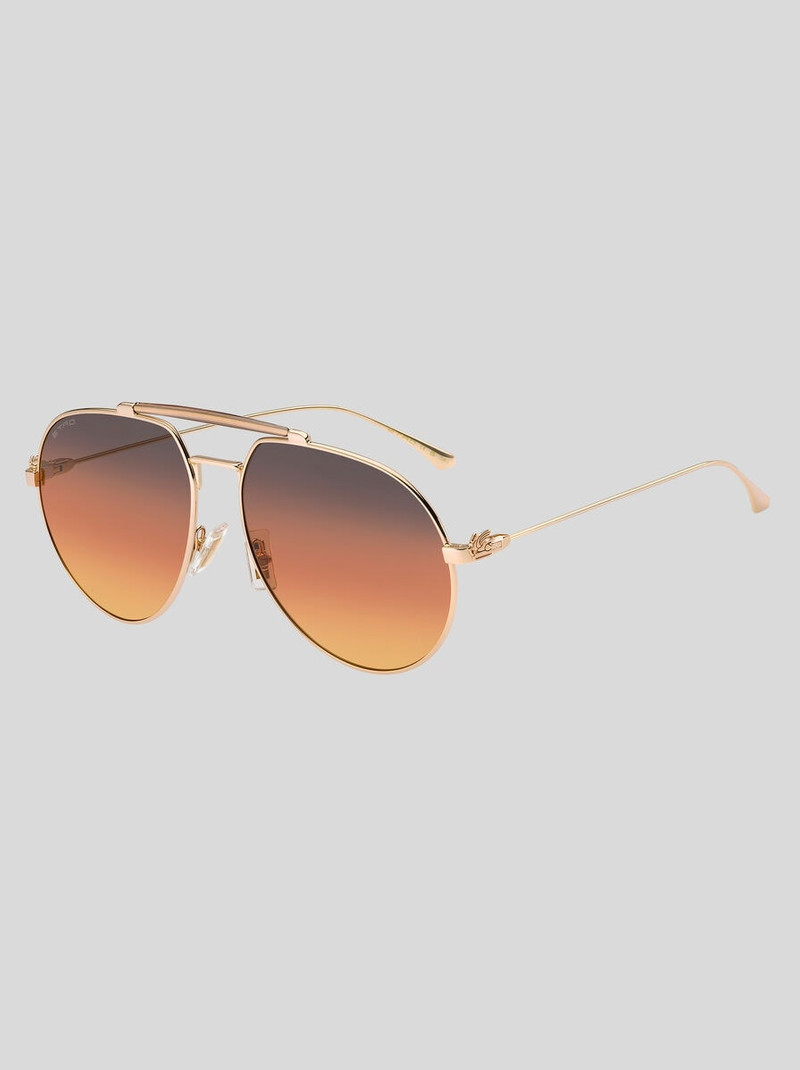 Etro METAL PEGASO SUNGLASSES outlook