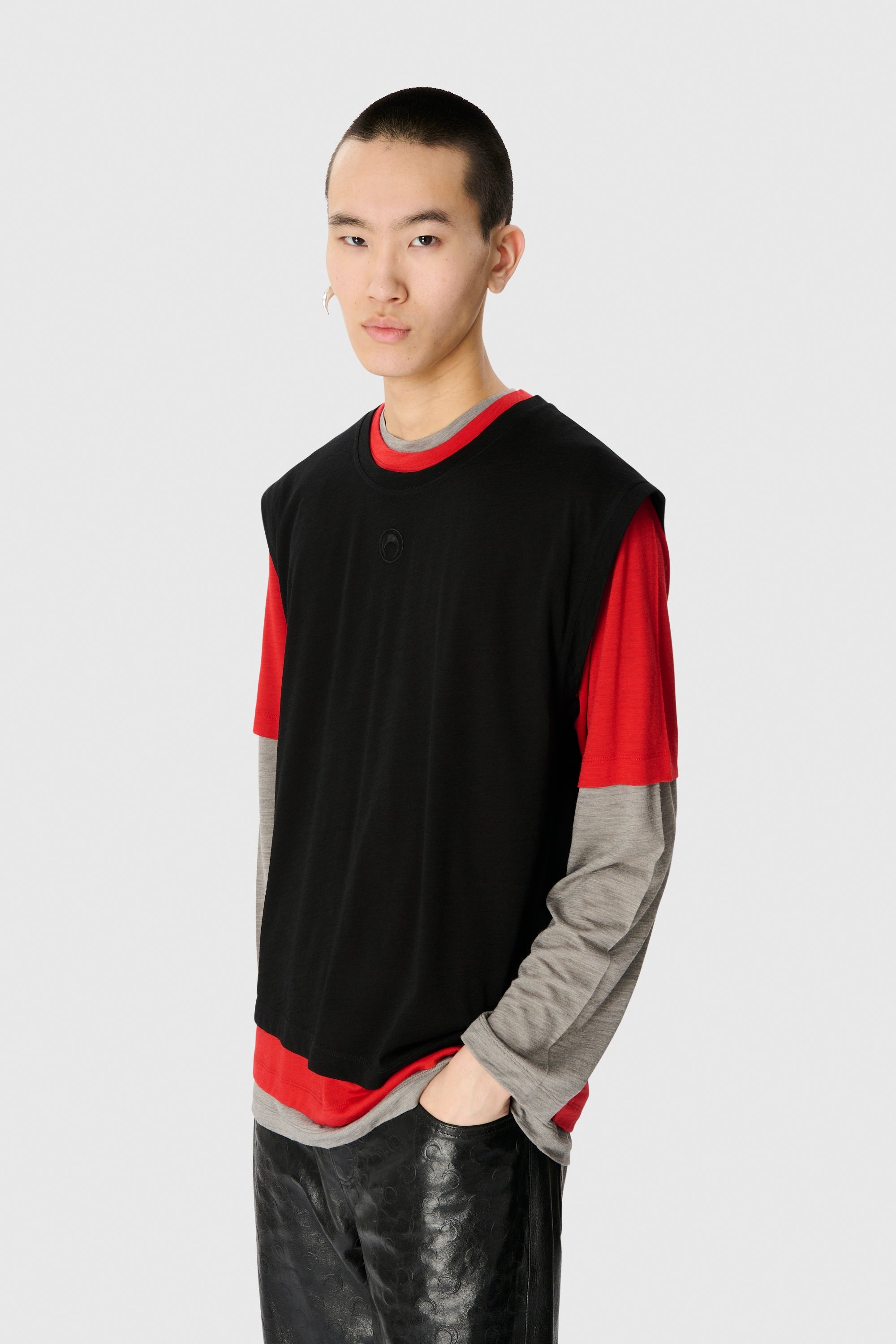 MERINO JERSEY THREE T-SHIRTS SET - 5