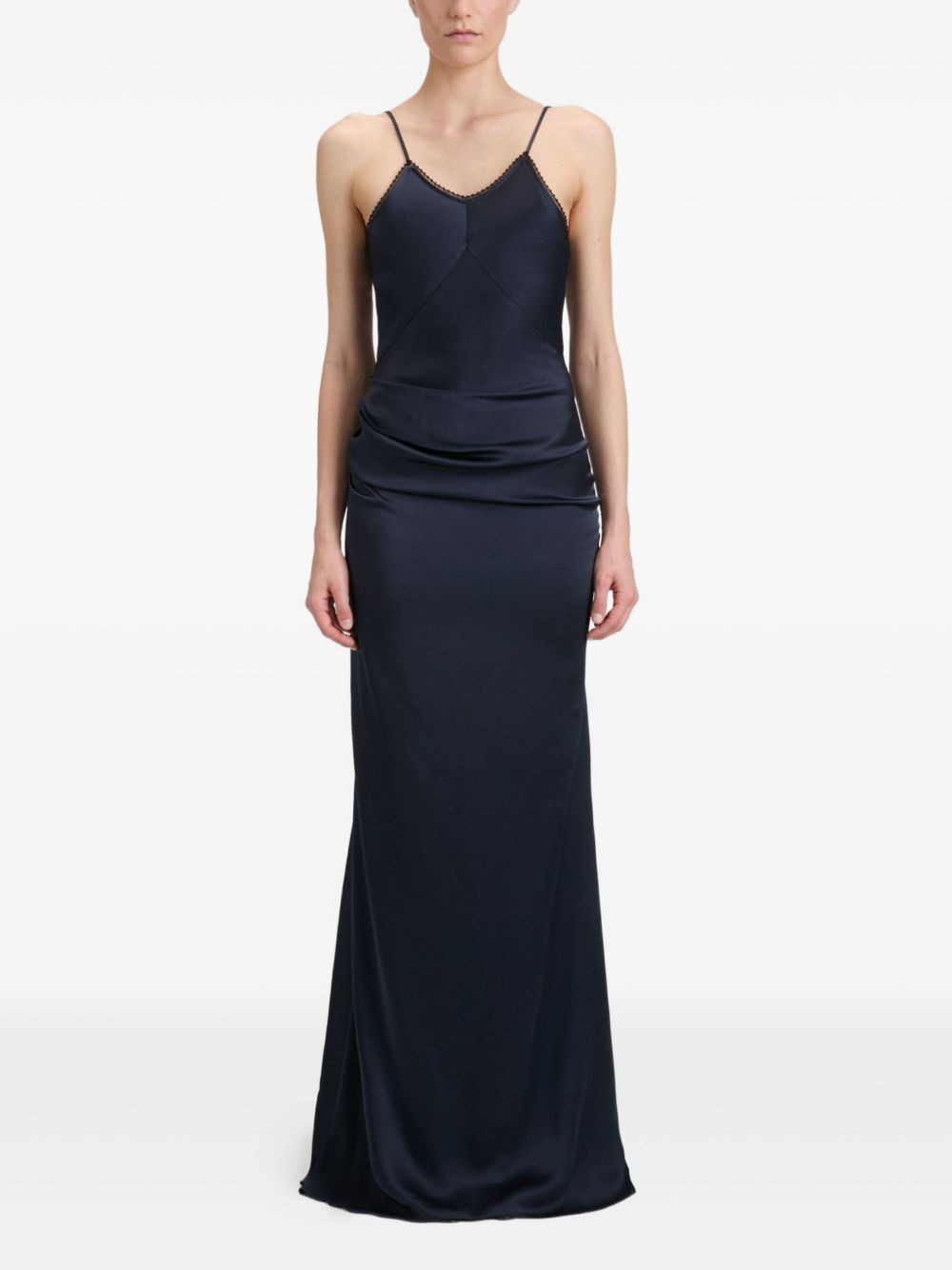 lace-detail cami dress - 2