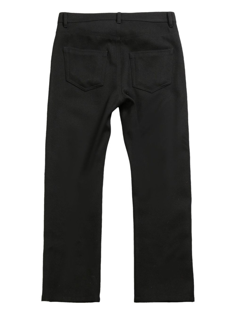 Rick Owens leather trousers outlook