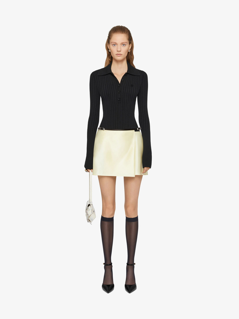 Givenchy POLO SWEATER IN WOOL outlook