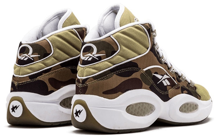 Reebok A Bathing Ape x Mita Sneakers x Question Mid '1st Camo' BD4232 - 3