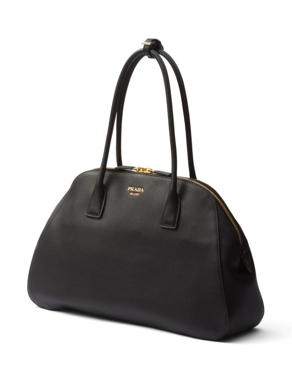 マストアイテム◇ラージ Tote Bag◇PRADA PRADA Large leather tote bag with buckles