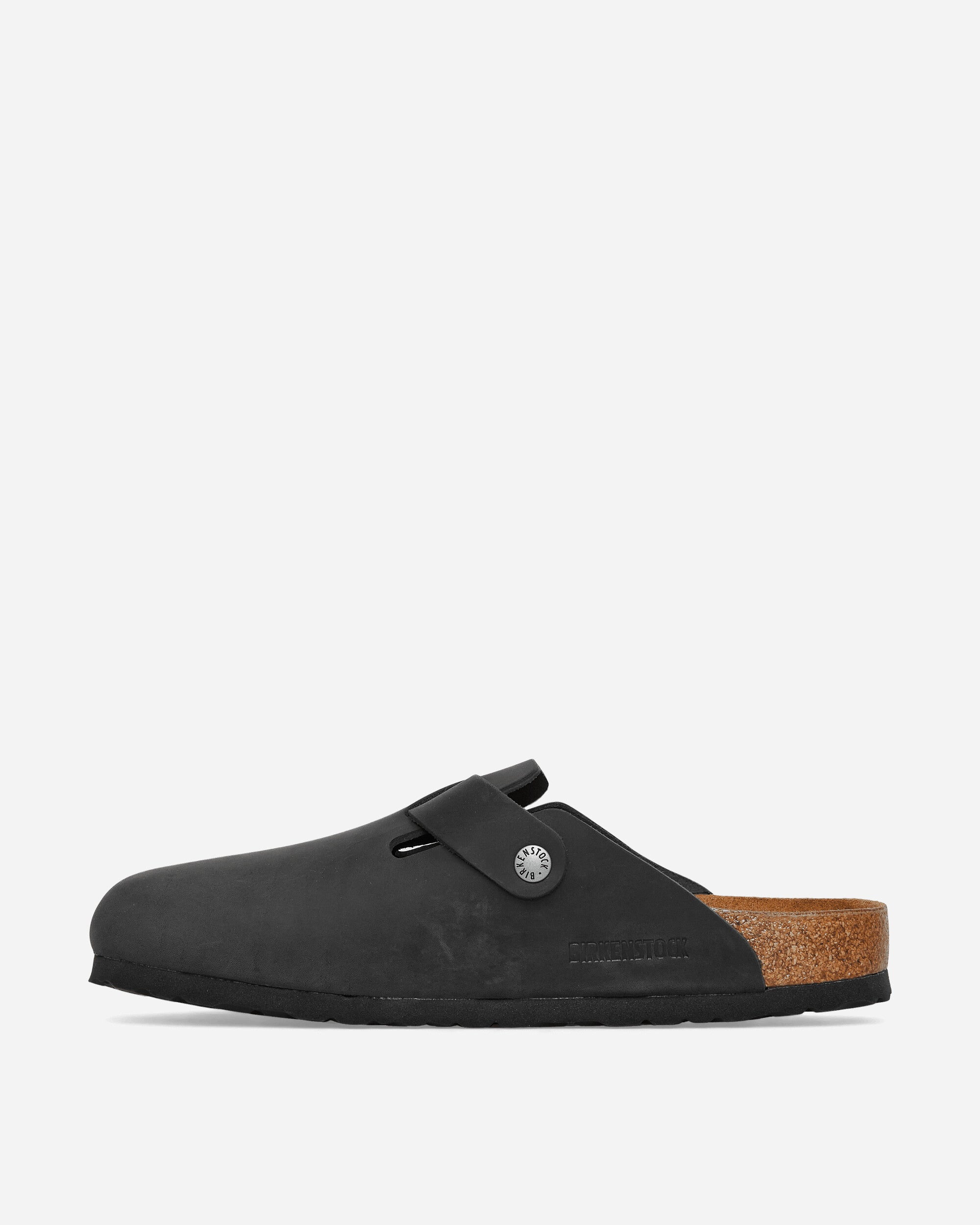 Boston Oiled Leather Sandals Black - 3