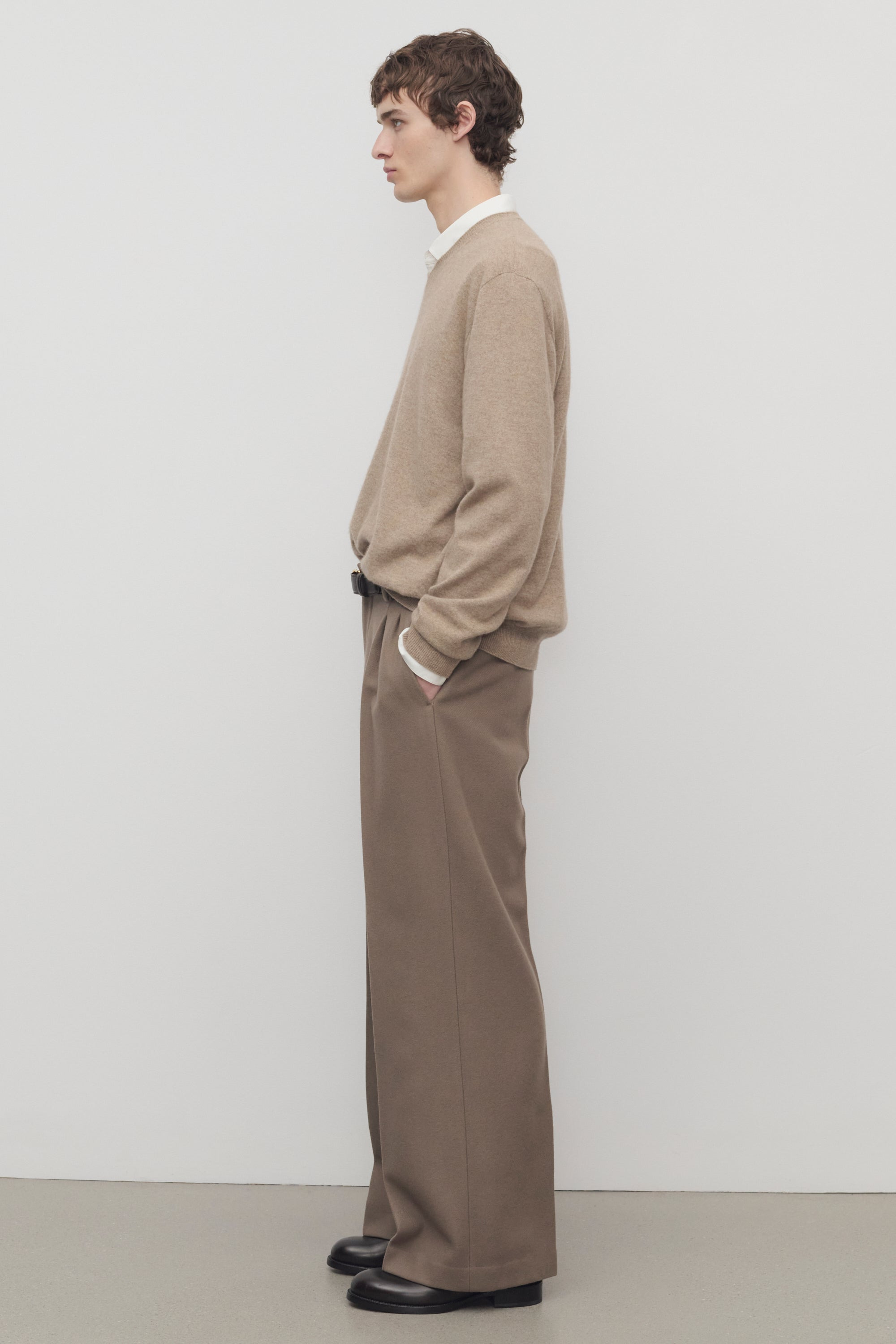 Oberyn Pant in Virgin Wool and Cashmere - 4