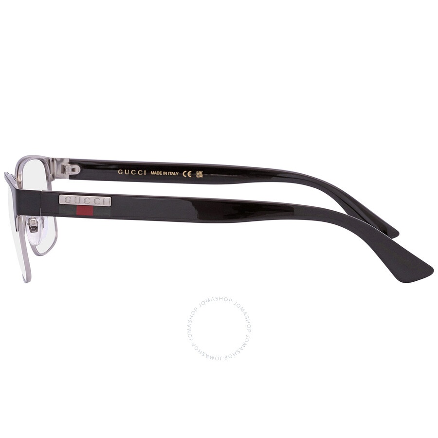 Gucci Demo Rectangular Men's Eyeglasses GG0750O 001 56 - 4