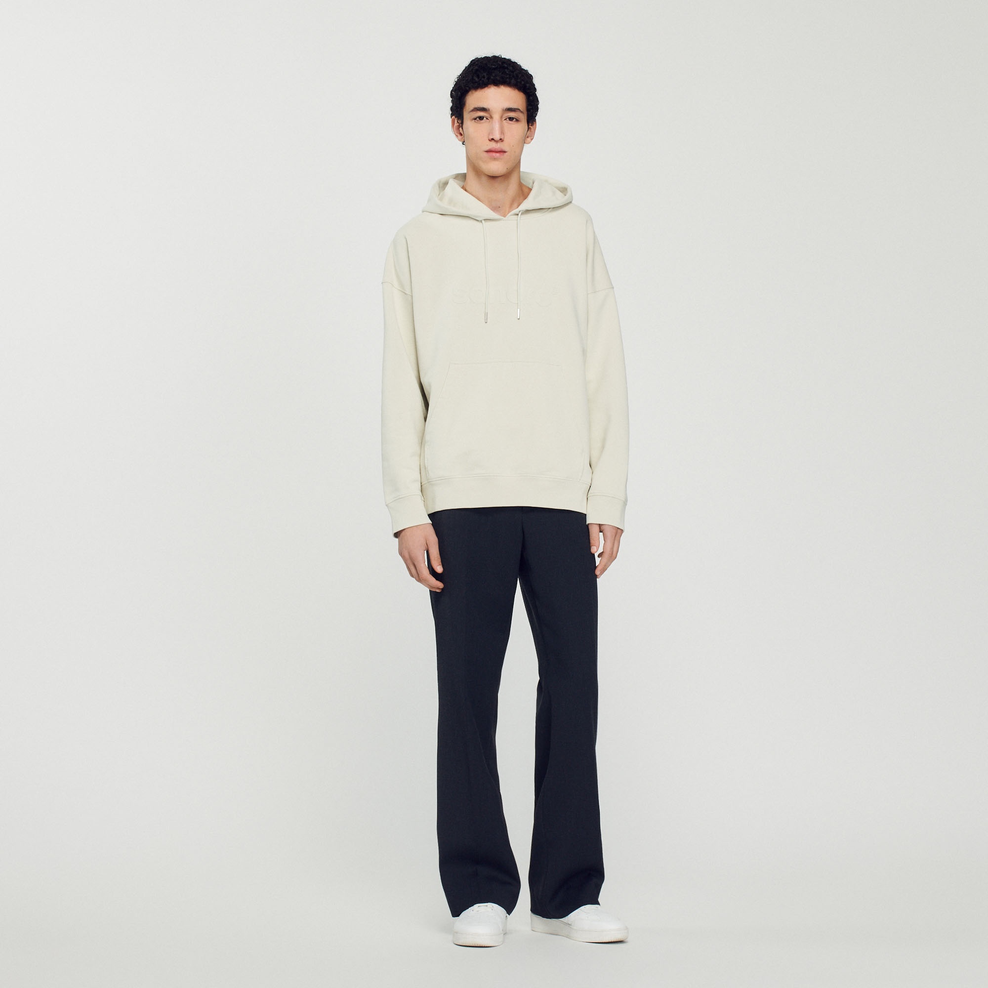 Oversized logo hoodie - 3