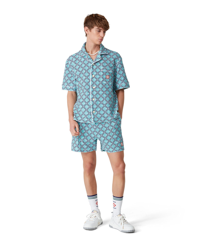 CASABLANCA Monogram Towelling Shorts | Casablanca Paris outlook