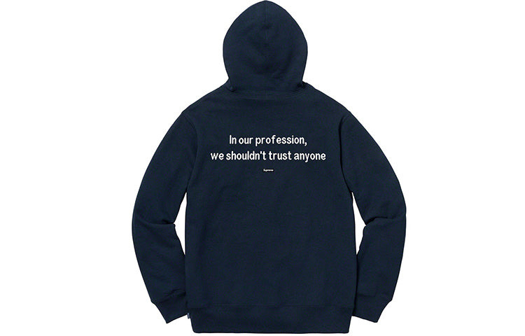 Supreme FW18 The Killer Hooded Sweatshirt Navy SUP-FW18-684 - 2
