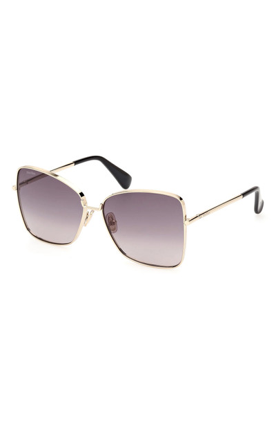 Max Mara Menton1 59mm Sunglasses in Gold /Gradient Smoke outlook