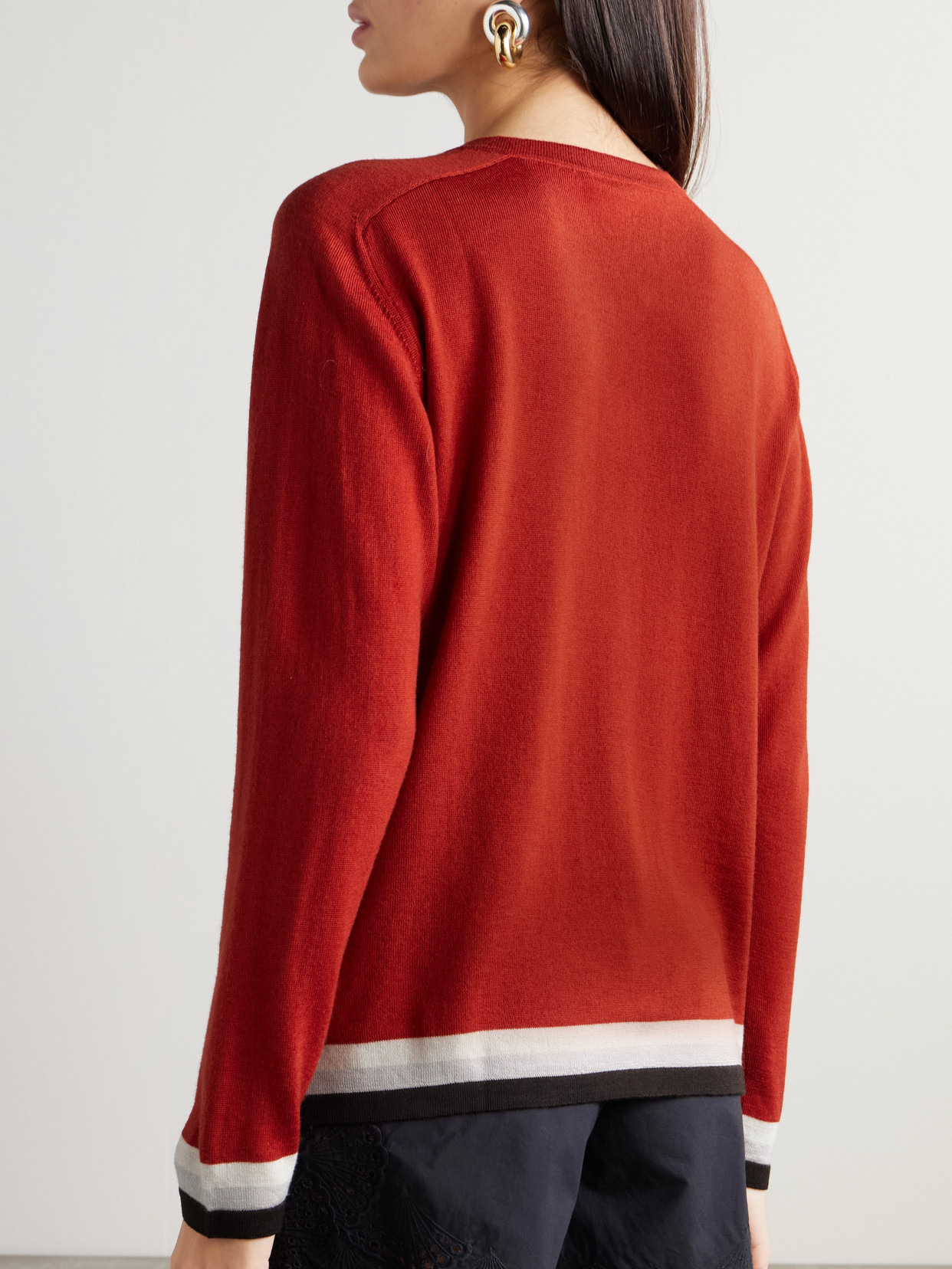 Fairground Merino Wool Cardigan - 3