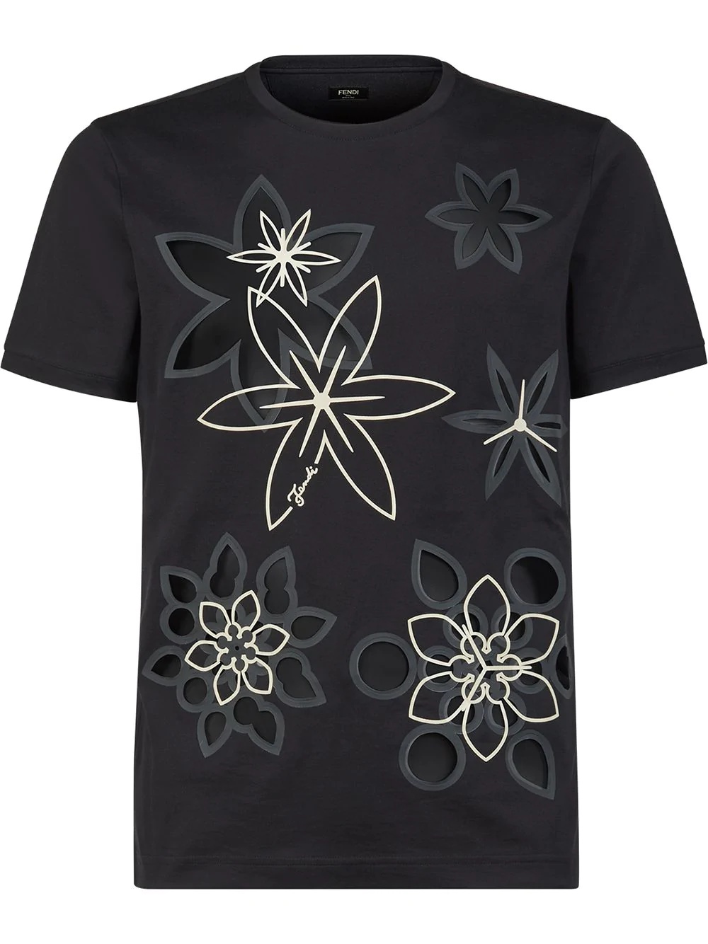 Kaleido print T-shirt - 1