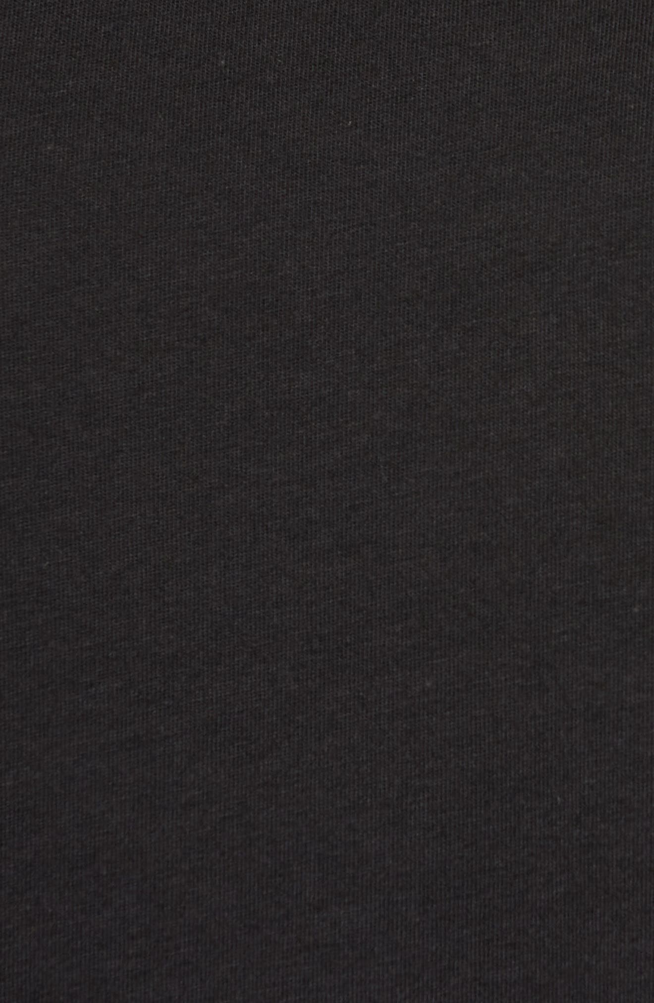 SKIMS Boyfriend Long Sleeve T-Shirt in Onyx at Nordstrom - 6