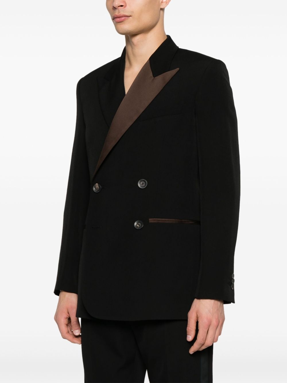 grain de poudre tuxedo blazer - 3