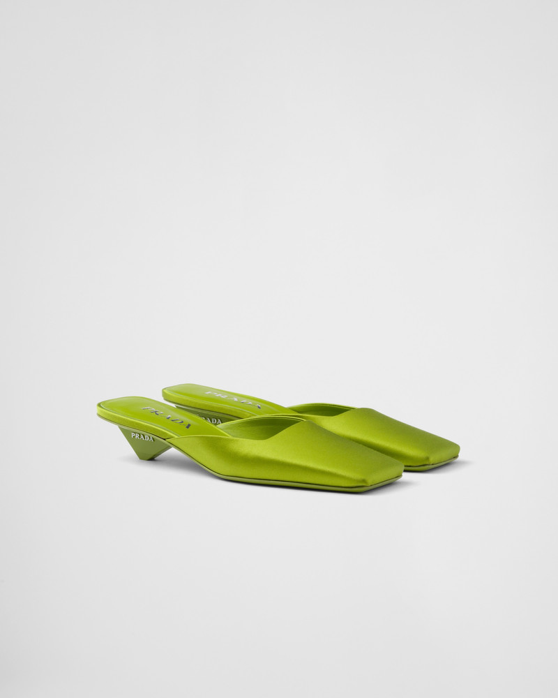 Satin mules - 1