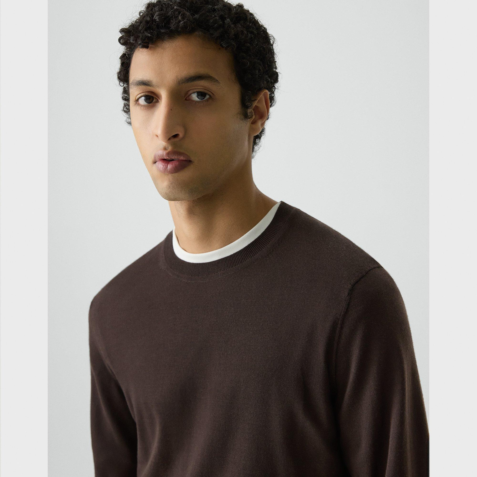Crewneck Sweater in Regal Wool - 5
