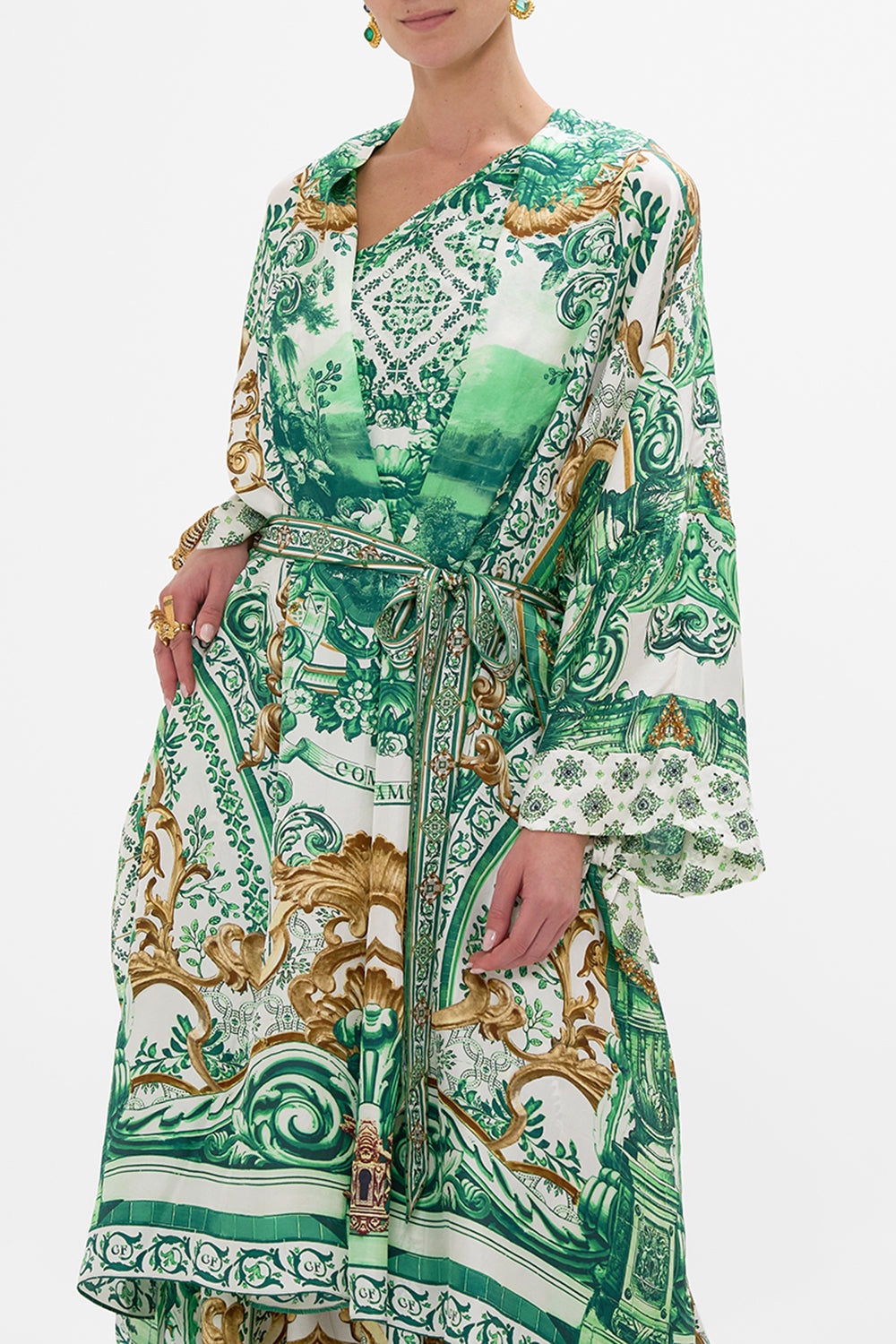 OVERSIZED LAYER WITH TIE SLEEVE - 5