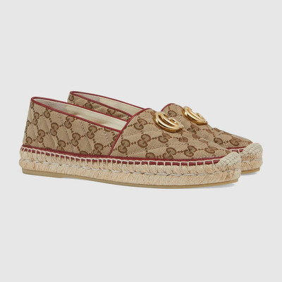 GUCCI Women's GG matelassé canvas espadrille outlook