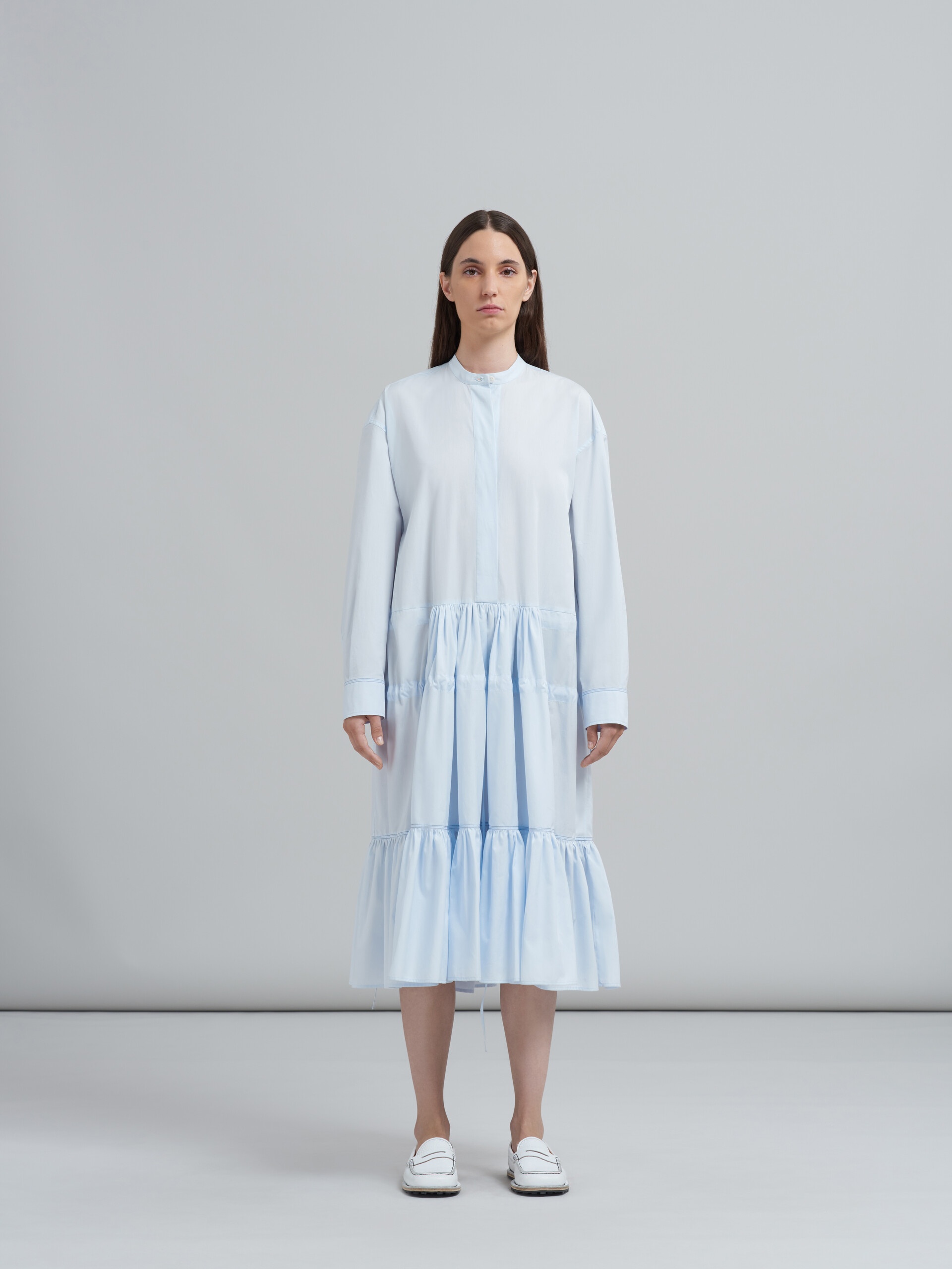 COTTON POPLIN CHEMISIER DRESS - 2