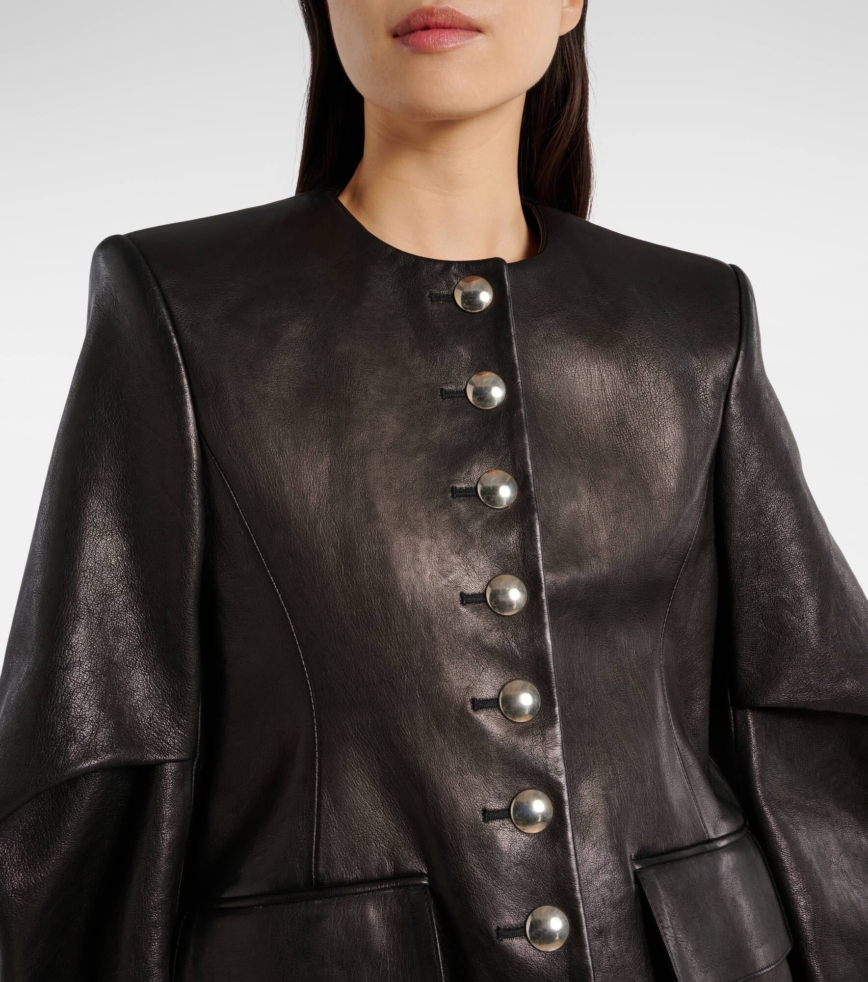 Darlman leather jacket - 4