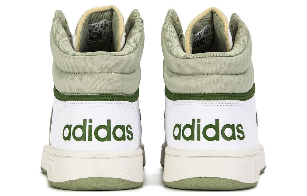 adidas Hoops 3.0 Mid 'White Green' GV9524 - 4