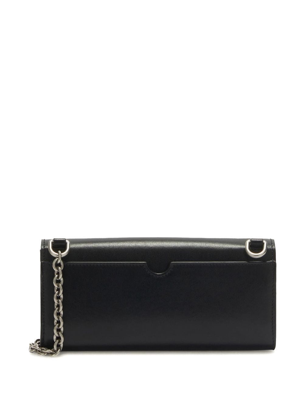Quote-motif Jitney chain wallet - 3