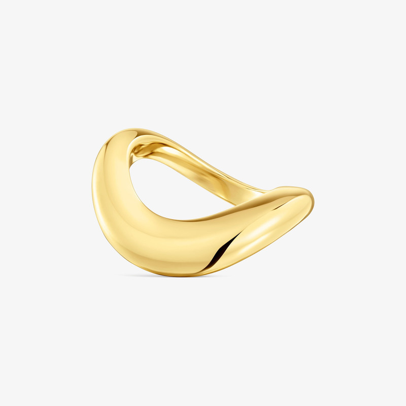 TOUS Small Ring with 18K gold vermeil Galia Basics outlook