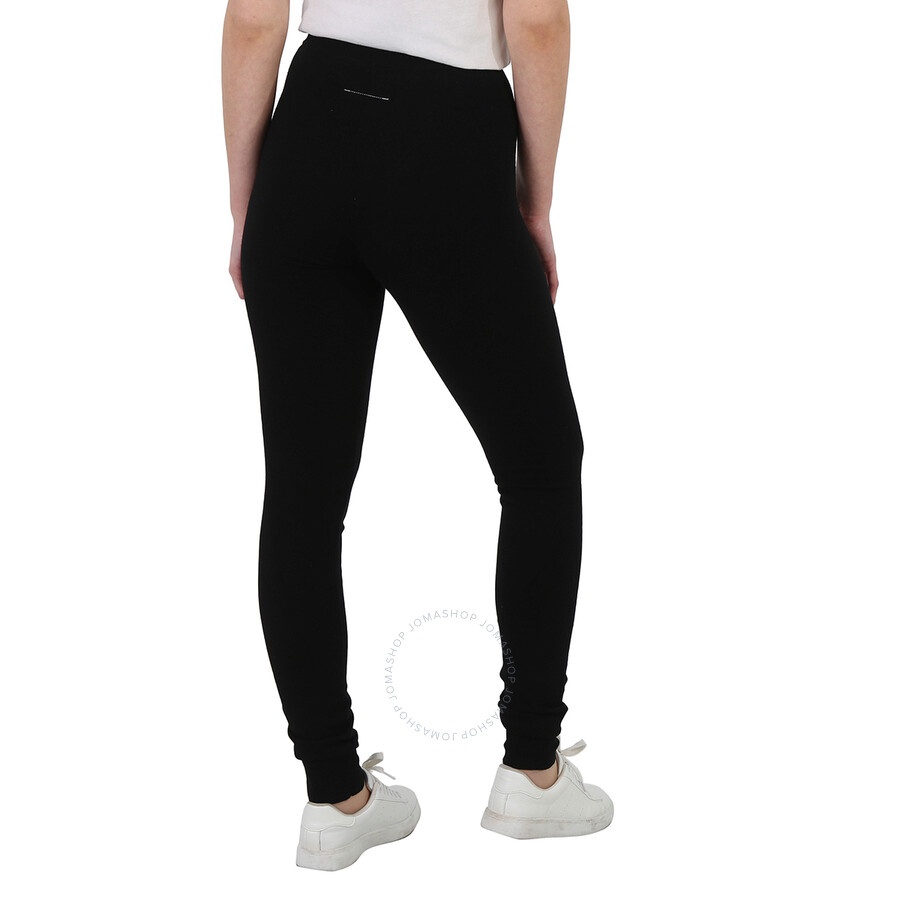 MM6 Ladies High-waisted Knit Leggings - 6