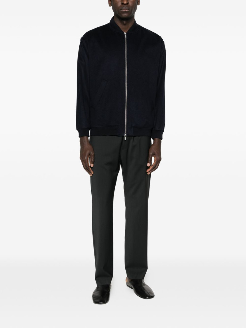 BARENA zip-up cashmere bomber jacket outlook