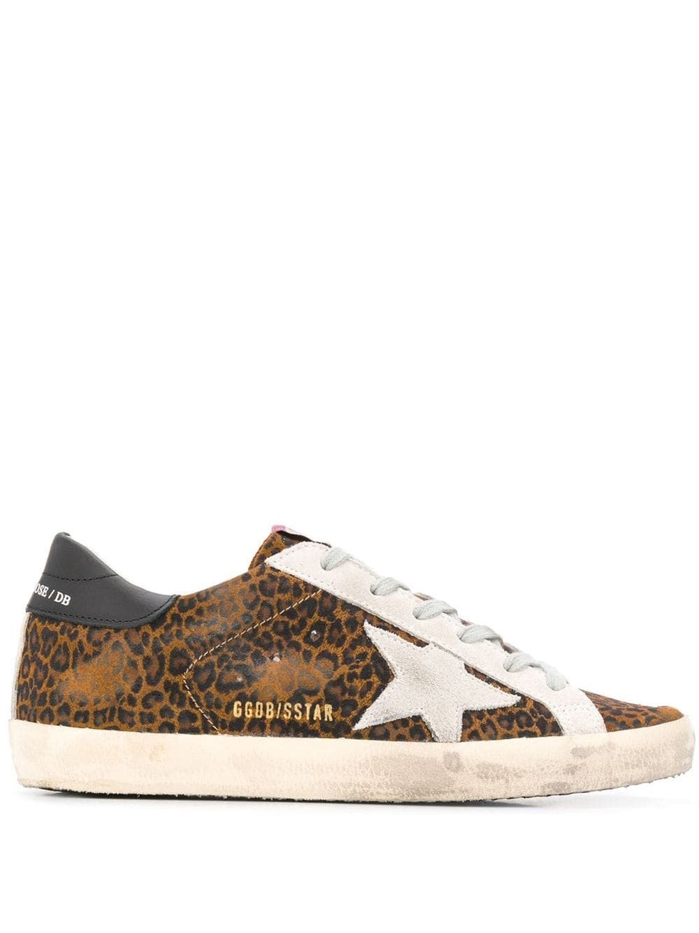 Superstar leopard print sneakers - 1