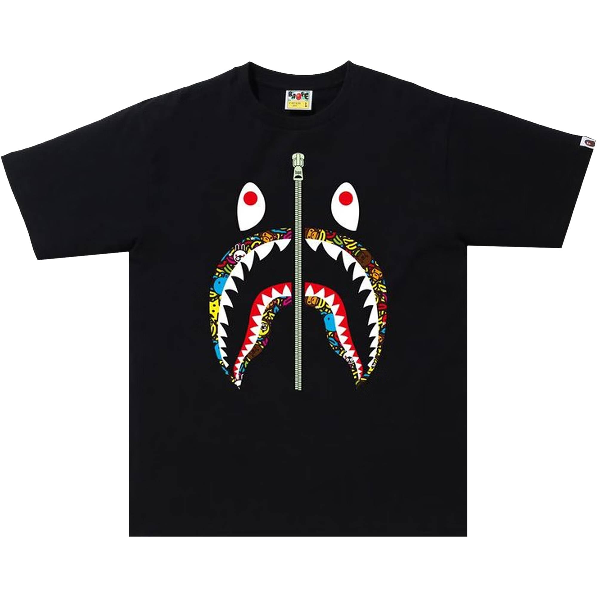 BAPE Milo Banana Pool Shark Tee 'Black' - 1