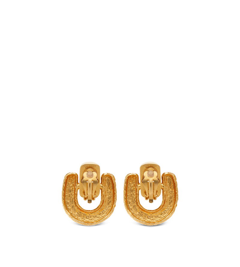 TOM FORD BRASS COSMOS EARRINGS outlook