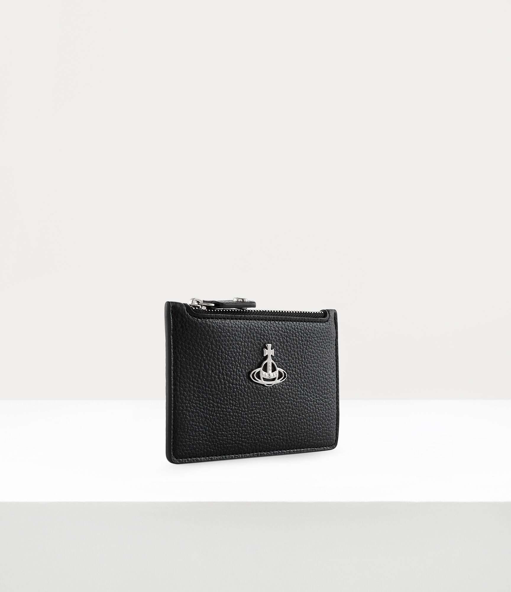 RE-VEGAN GRAIN SLIM LONG CARD HOLDER - 2