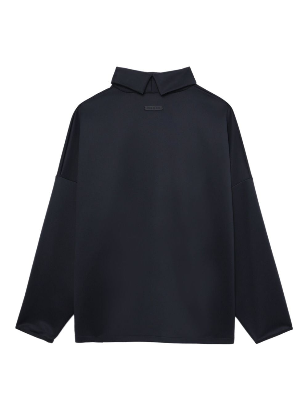 logo-appliquÃ© polo-collar sweatshirt - 6