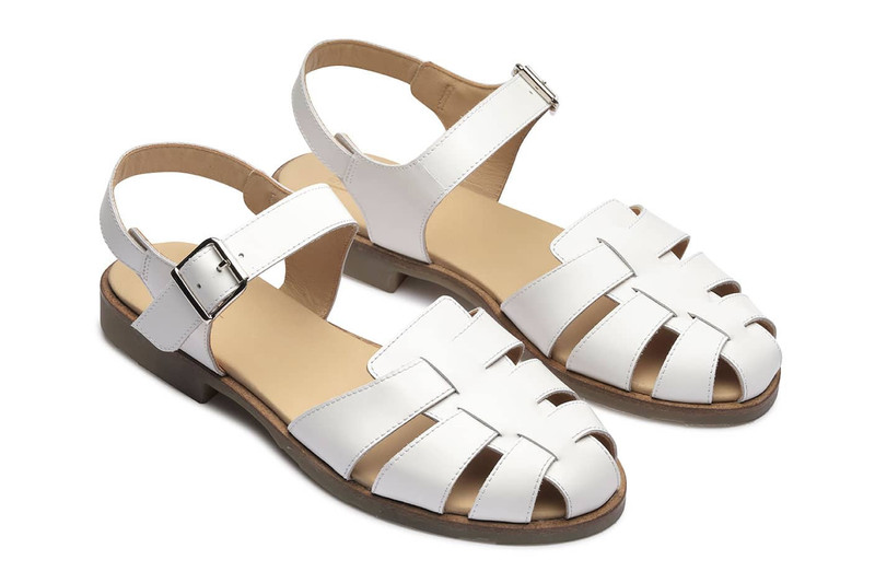 Bilbao White Silk - Rubber Sole 2