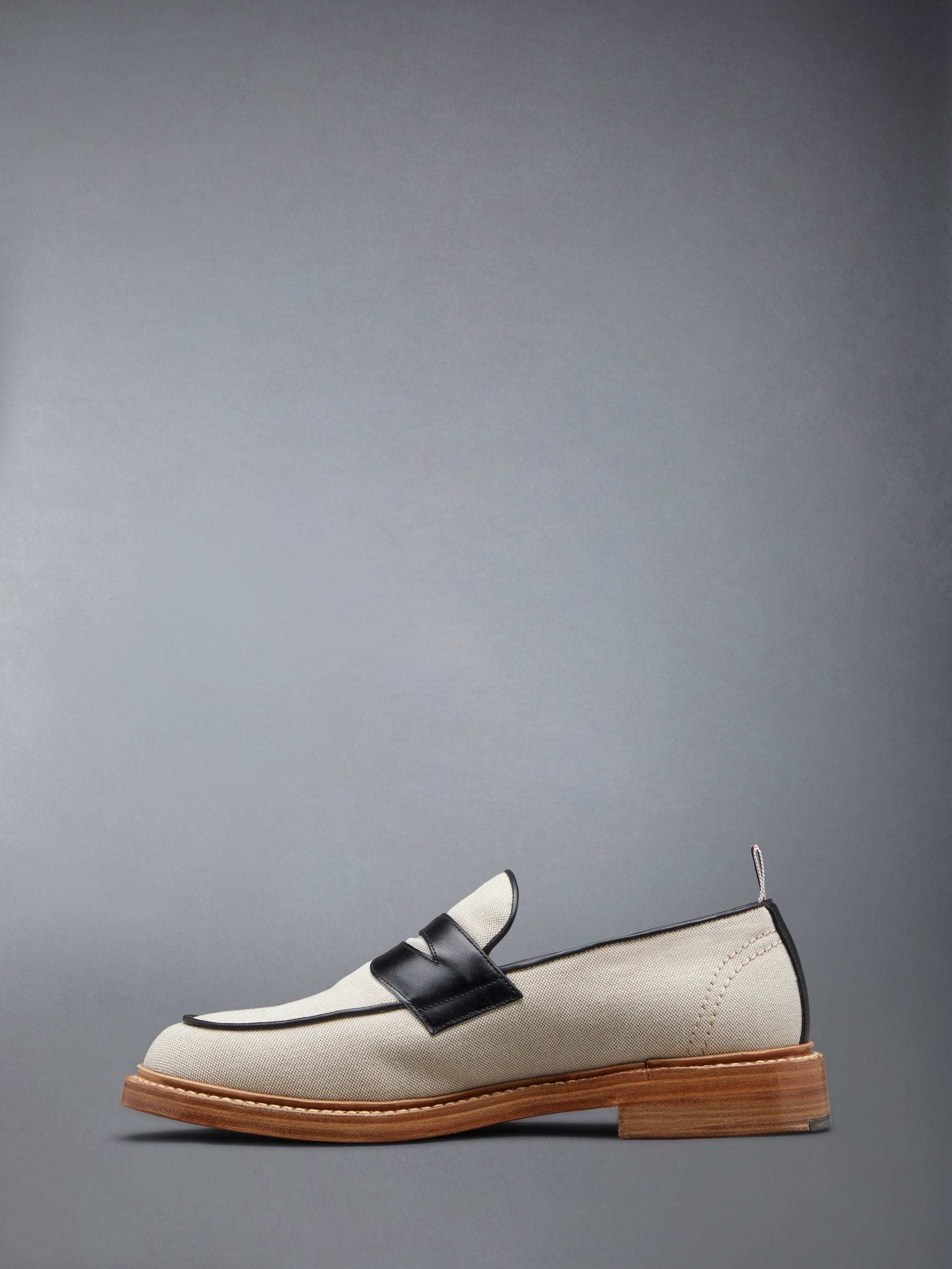Cotton Canvas Penny Loafer - 3