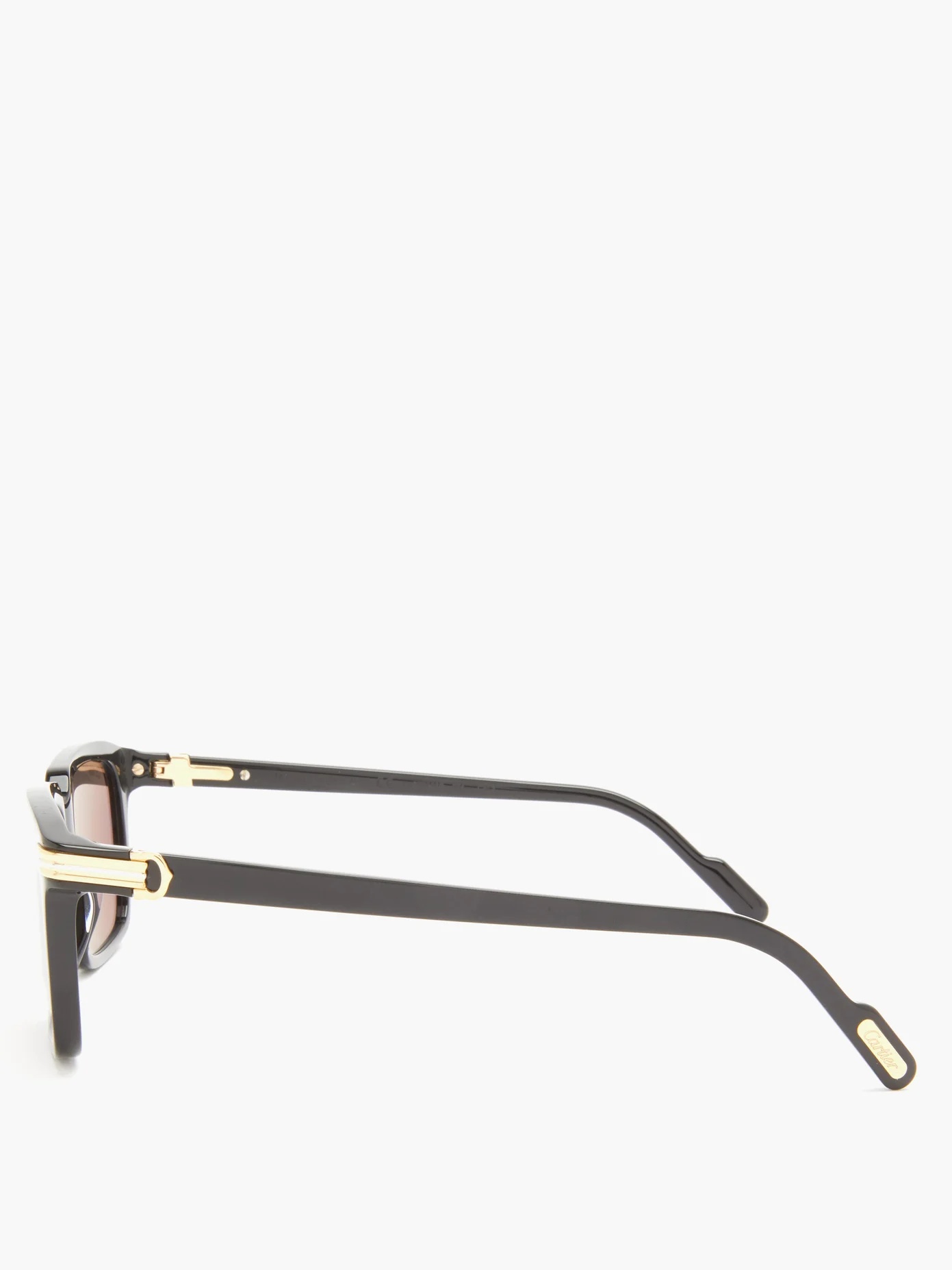 C Décor rectangular acetate sunglasses - 3