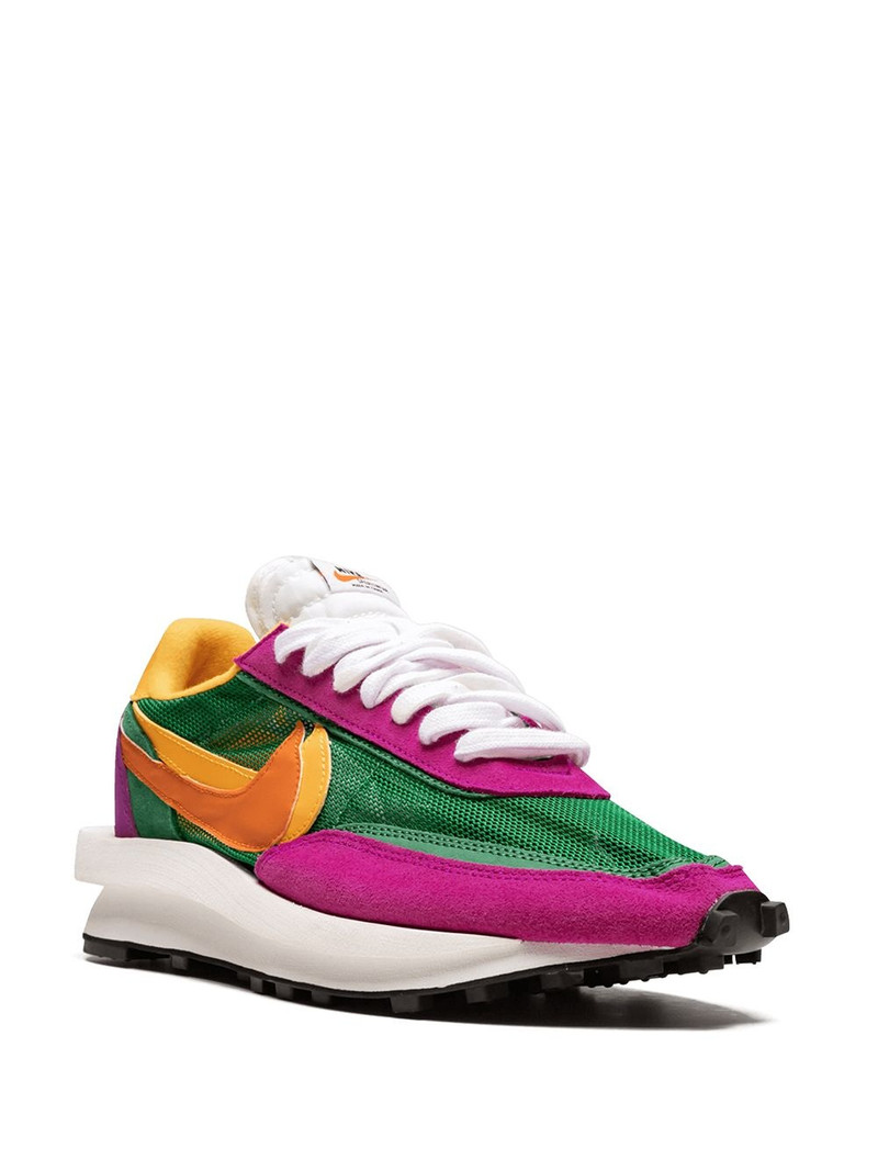 Nike x sacai LDWaffle "Pine Green" sneakers outlook