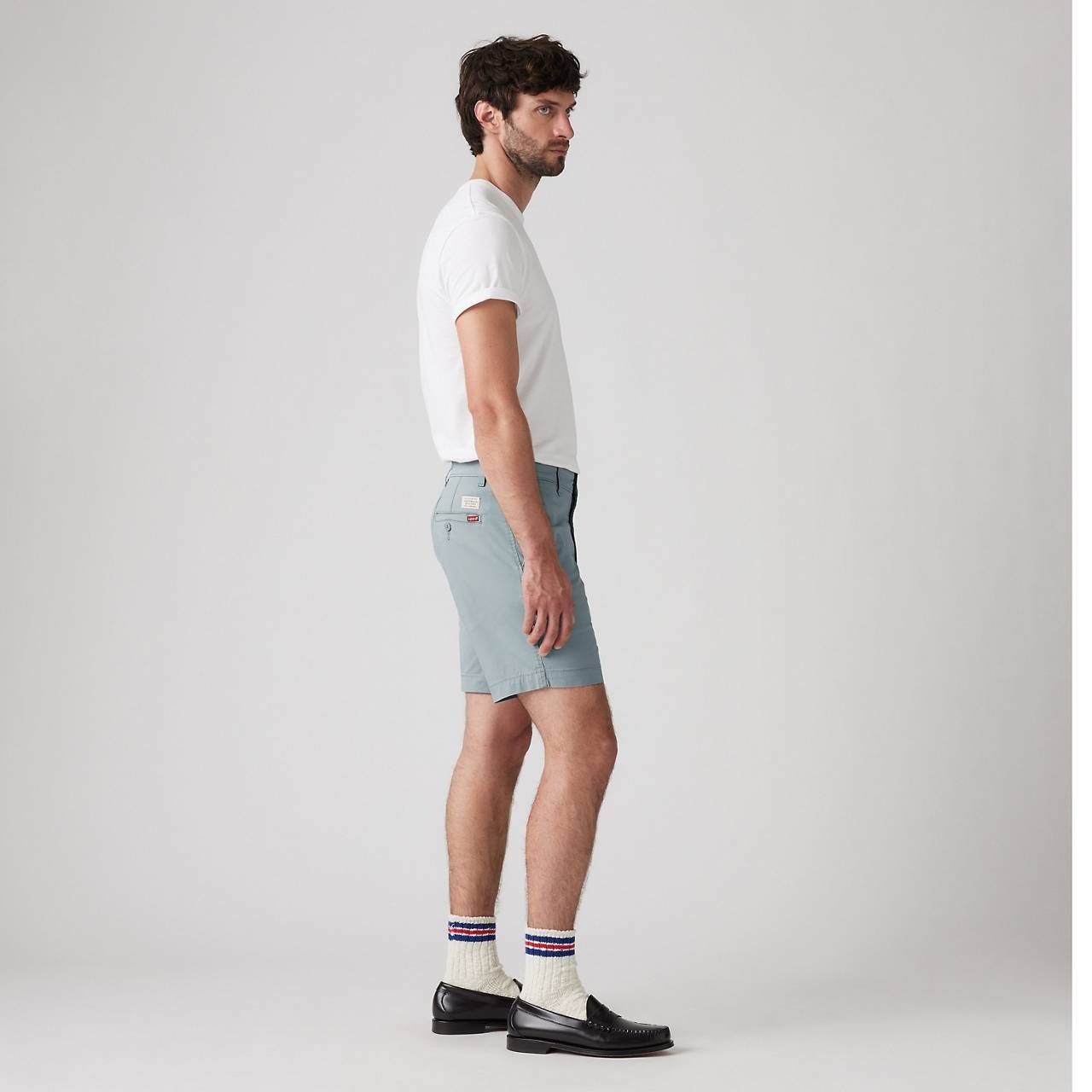 LEVI’S® XX CHINO TAPER FIT COTTON LINEN MEN'S SHORTS - 6