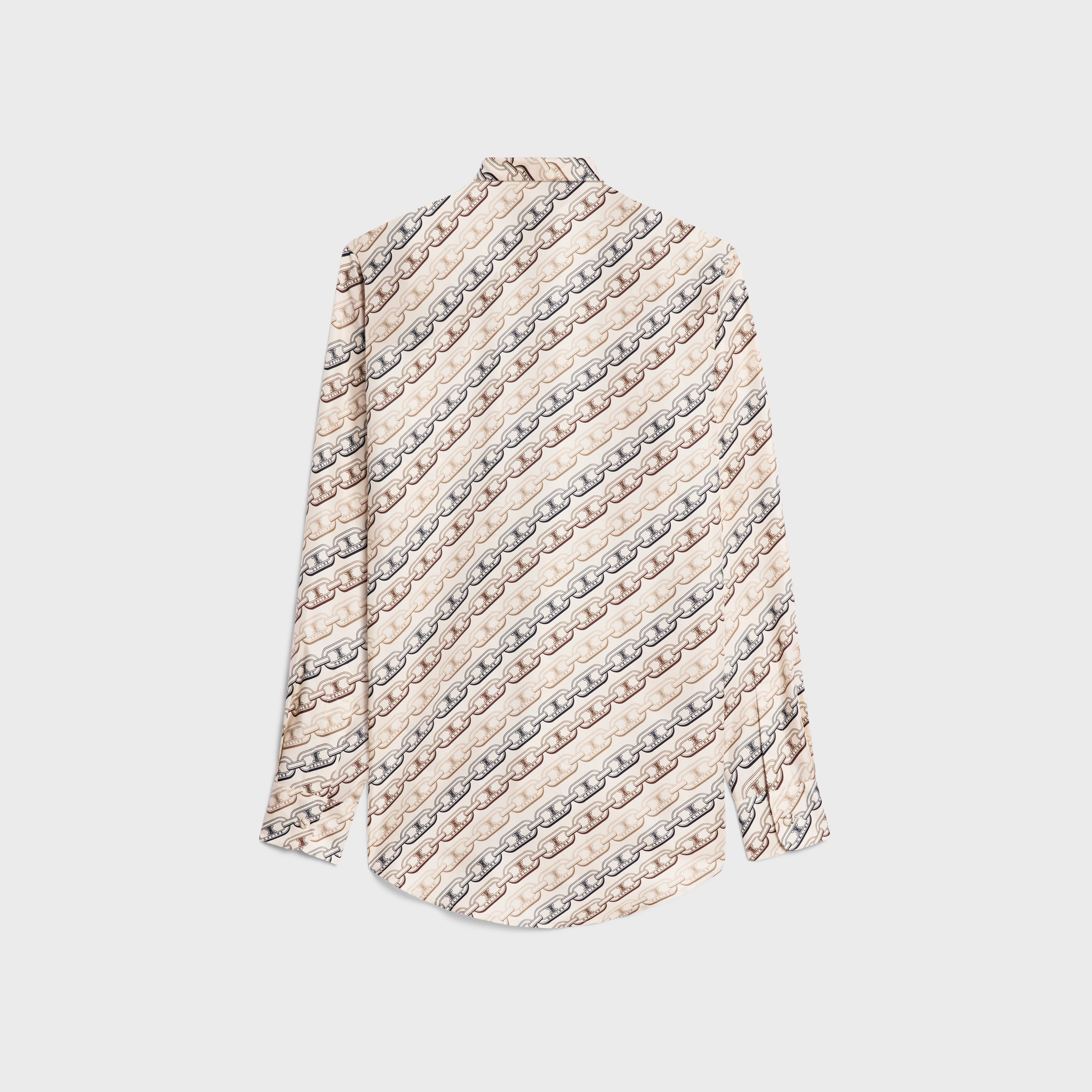 Romy lavaliere shirt in silk twill - 2