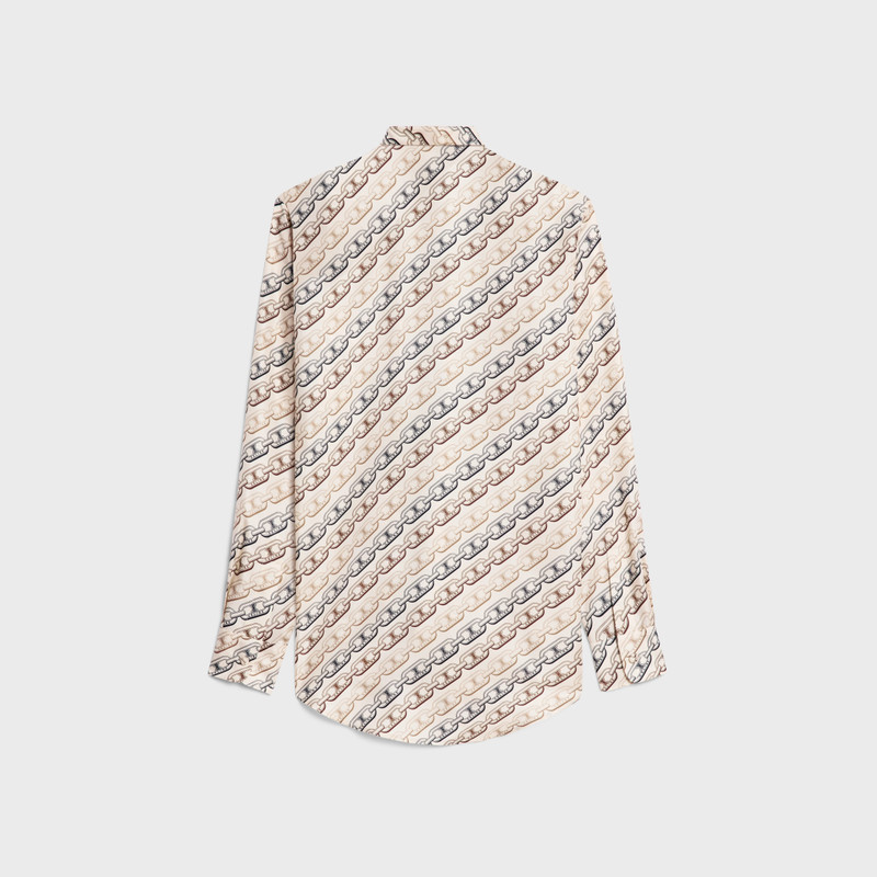 CELINE Romy lavaliere shirt in silk twill outlook