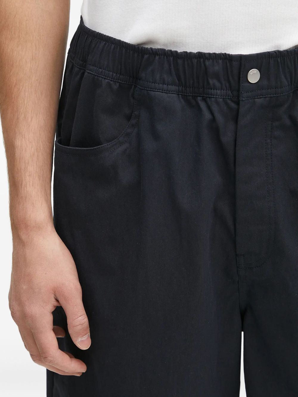 elastic-waistband shorts - 5
