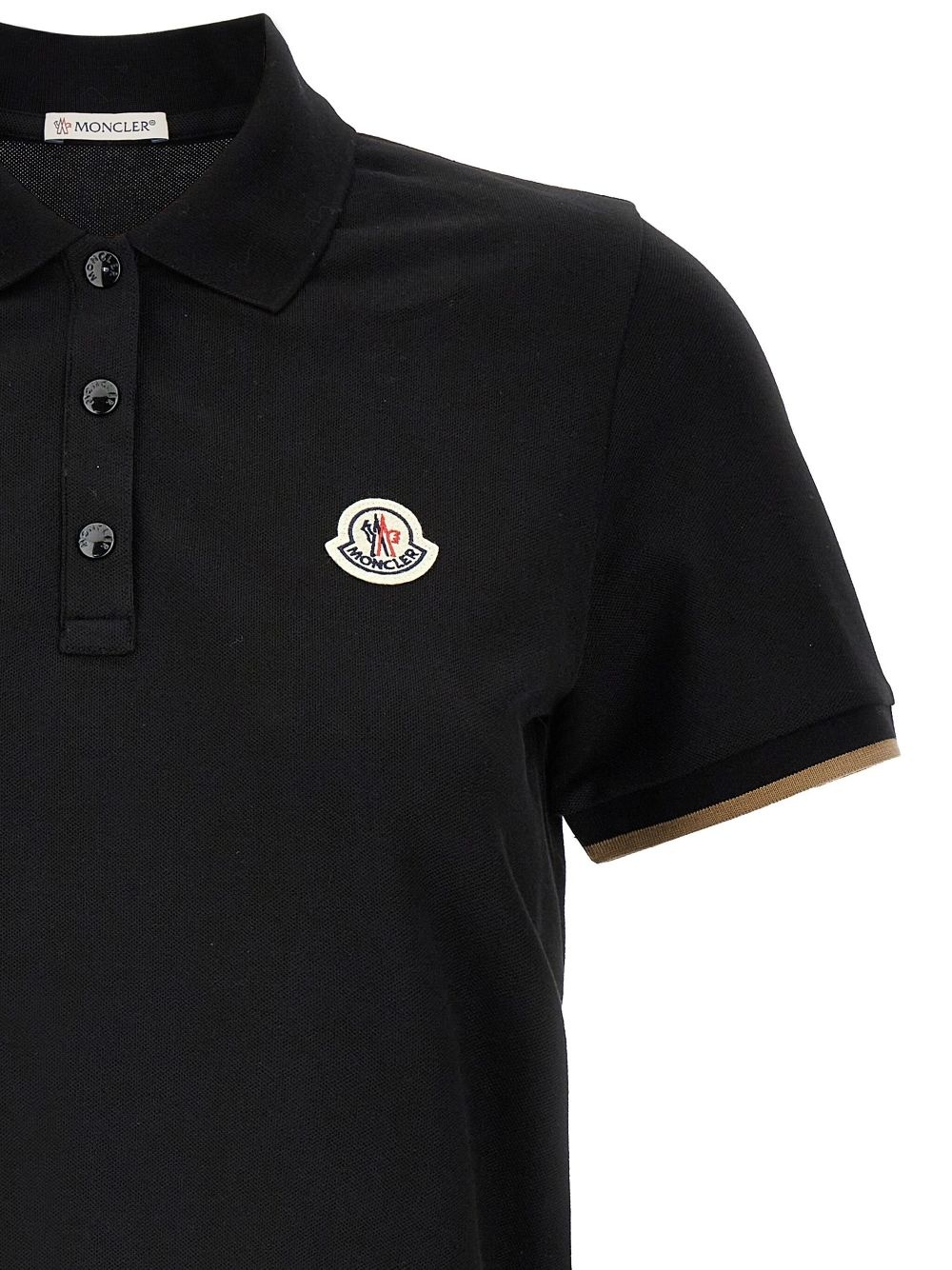 logo-patch polo top - 3