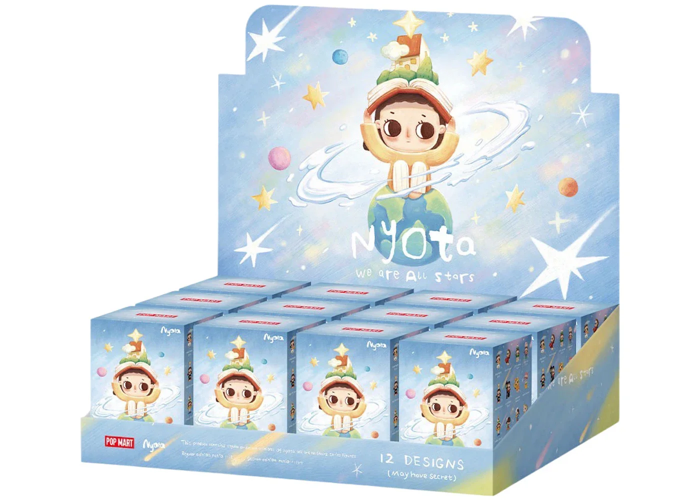 Pop Mart Nyota We are All Stars Series Figures Sealed Case (12 Blind Box) - 1